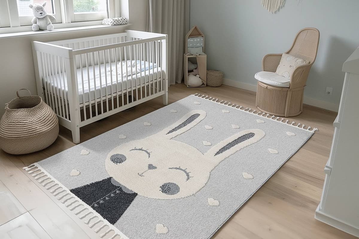 home24 Kinderkleed My Fano Rahe Beige/Grijs B: 120 cm, L: 170 cm