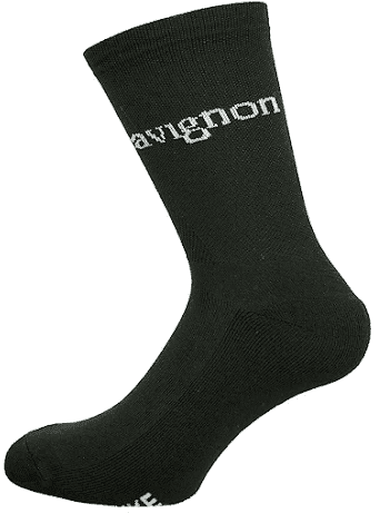 Avignon Basic High Träningsstrumpor (Färg: Svart, Storlek: 36-39)