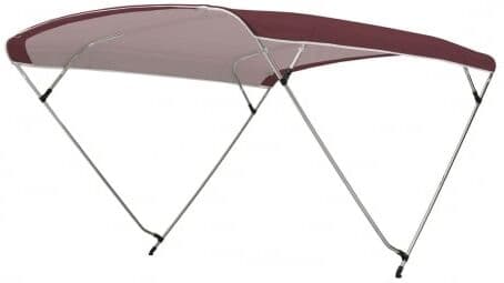 Nettuno Marine Equipment Tendalino SPORT 4 archi, altezza 115 cm. Nettuno Marine 170 cm. Bordeaux
