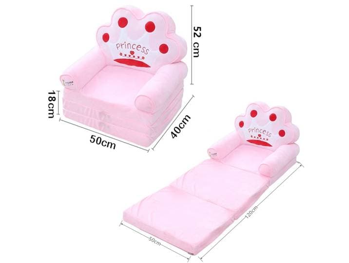 Canapé pour enfants canapé pour tout-petits canapé Convertible 2 en 1 pour chaise longue Extra douce chaise ouverte canapé-lit animaux mignons