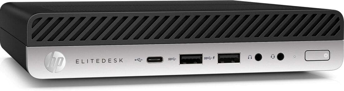 HP EliteDesk 800 G3 Mini Computer Intel i5-7400T Ram 32GB SSD 1TB (Ricondizionato Grado A)