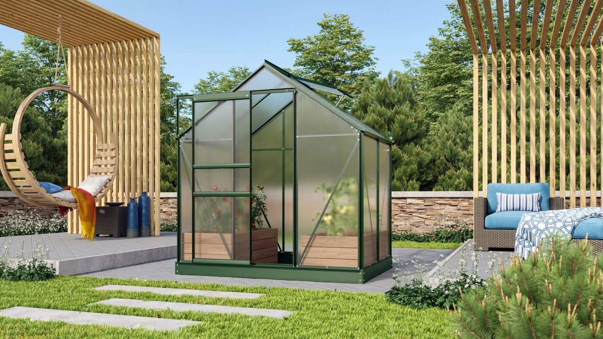 Vitavia Gewächshaus Venus 2500 192 x 130 cm 4 mm HPK