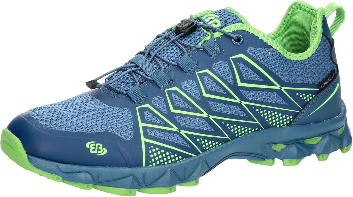 Outdoorschuh BRÜTTING "Outdoorschuh Mission", Herren, Gr. 40, Textil, blau, Synthetik, Schuhe Outdoorschuh
