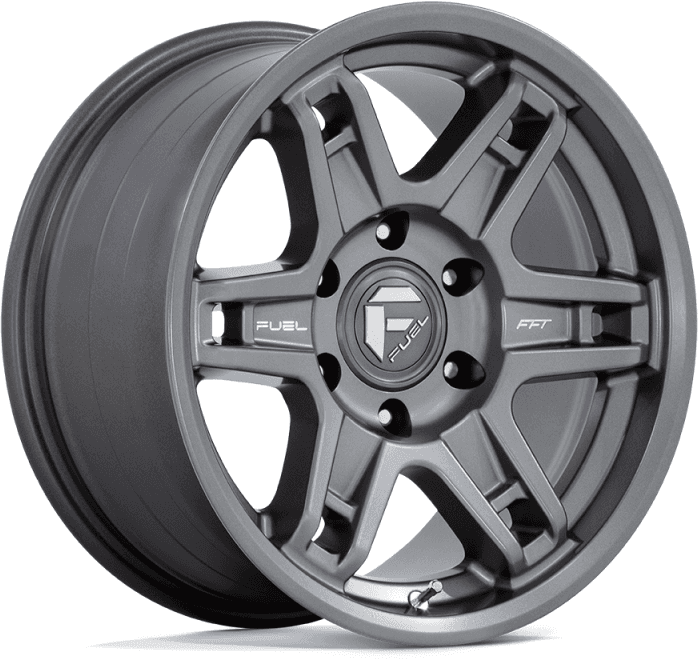 Fuel Off-Road Jantă de Aluminiu, FUEL D838 SLAYER, 20x9.0, ET 1, 5x139.7, 78.1, Gri Metalizat