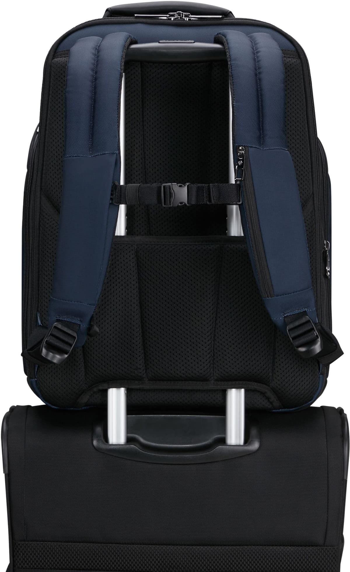 Reiserucksack SAMSONITE "SPECTROLITE 4.0", Herren, Gr. B/H/T: 36cm x 45cm x 20cm, blau, Polyester, Rucksäcke Reiserucksack, Geschäftsrucksack, Businessrucksack mit viel Stauraum blau B/H/T: 36cm x 45cm x 20cm
