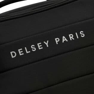 Delsey Shadow Underseat-Ryggsäck, Svart