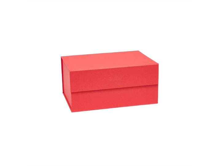 OYOY - Hako Aufbewahrungsbox, 24 x 17 cm, cherry red