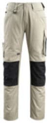 Mascot Hose Mannheim kaki clair/noir taille 52 (12679-442-5509-52)