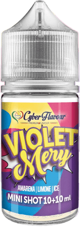 Cyber Flavour Violet Mery Aroma Mini Shot 10ml Amarena Limone Ghiaccio