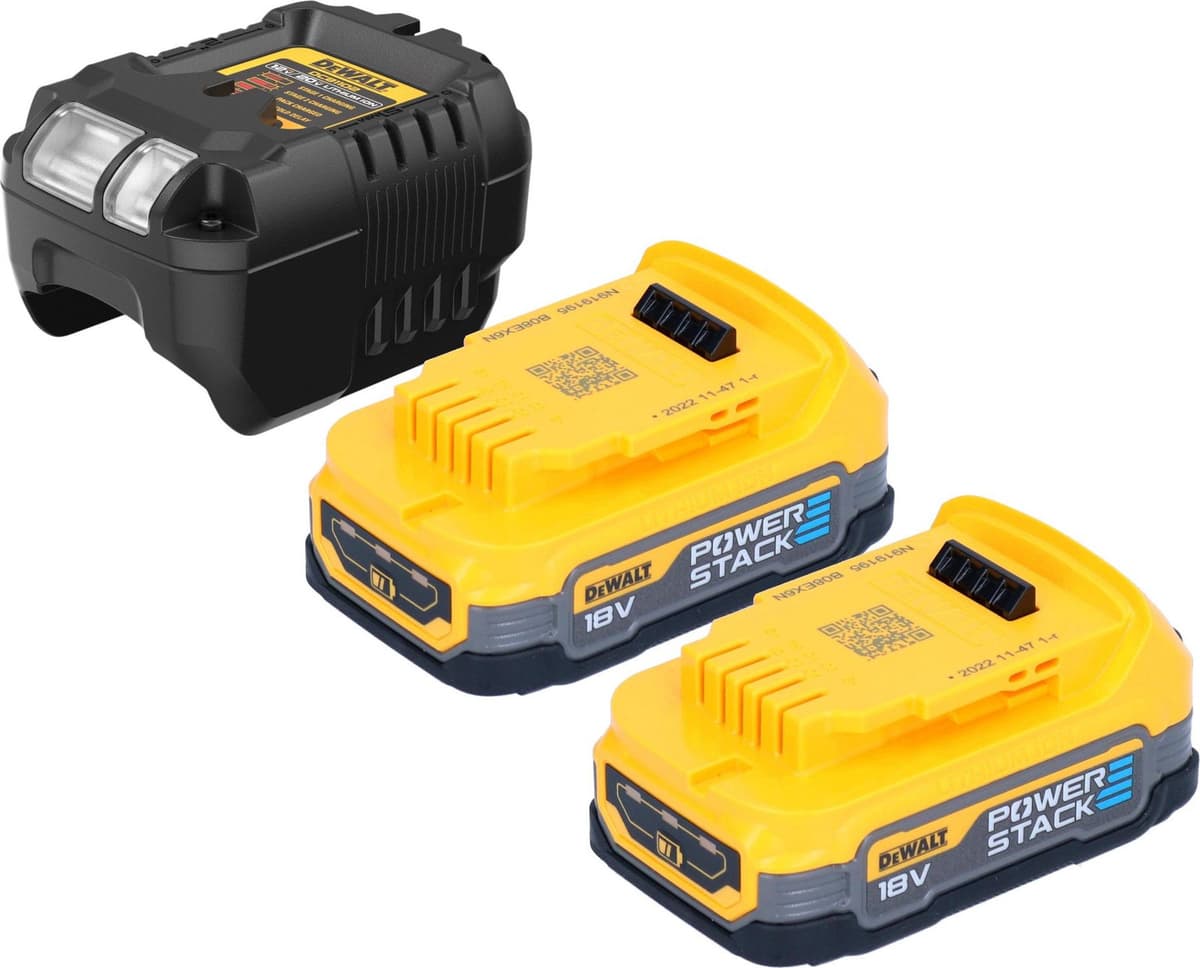 DeWalt DCBP 034 Powerstack accu 18 V 1,7 Ah XR Li-Ion met laadniveau-indicator