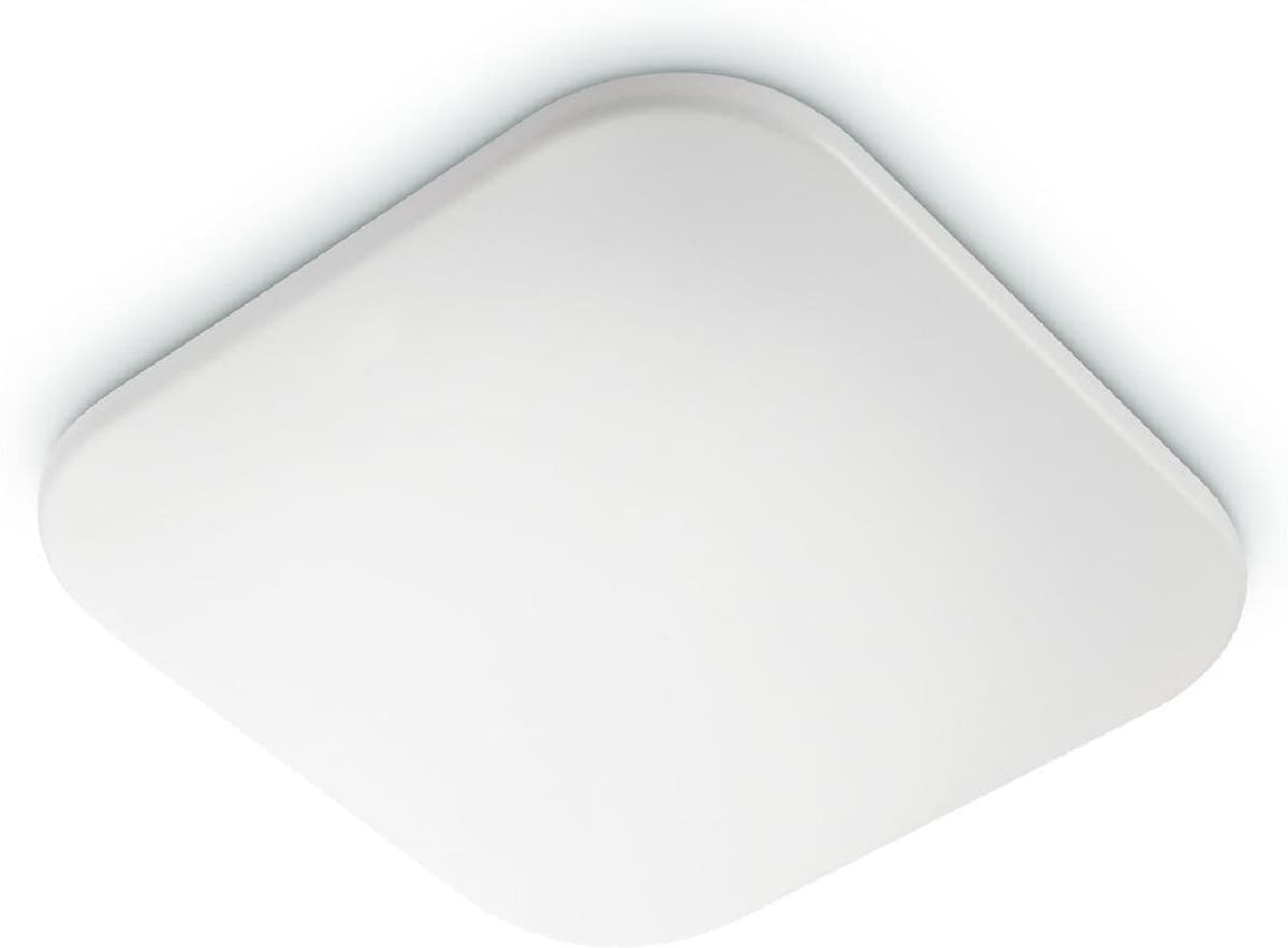 Deckenleuchte PHILIPS "Mauve, 17 W", weiss (weiß), B:32,2cm H:7,5cm L:32,2cm, Leuchten, Deckenleuchte weiß 1, H: 7,5cm