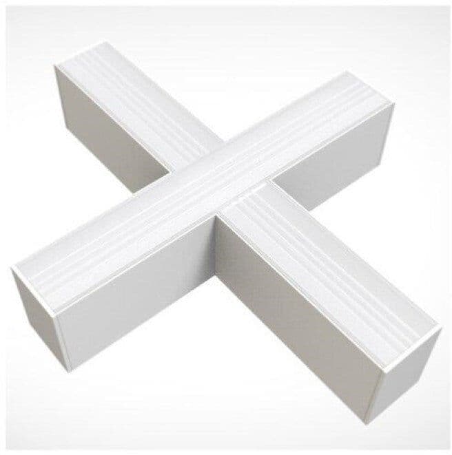 Optonica Connecteur 15W pour Luminaire Suspendu Interconnectable en X BLANC