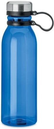 Bouteille publicitaire anti-fuite en RPET ICELAND PET recyclé bleu royal