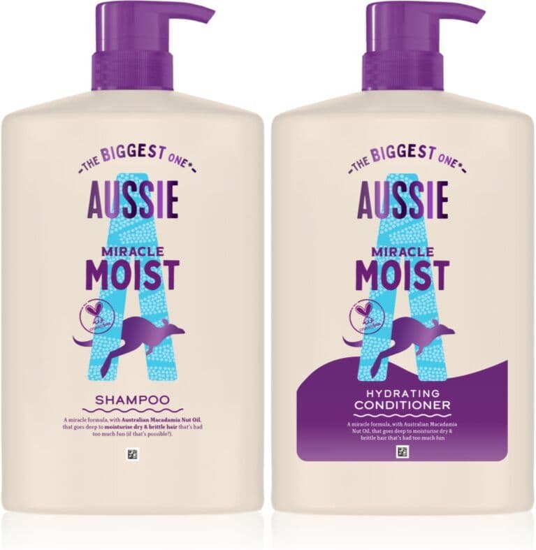Aussie Miracle Moist set voor Hydratatie en Glans