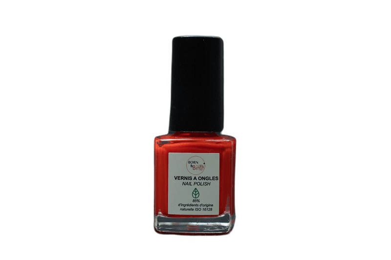 Born To Bio Natural Nail Polish 7.5 ml N4 Bright Red