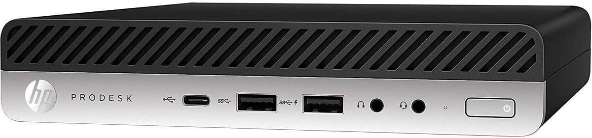 HP ProDesk 600 G4 DM   i7-8700T   16 GB   256 GB SSD   Win 11 Pro - Refurbished