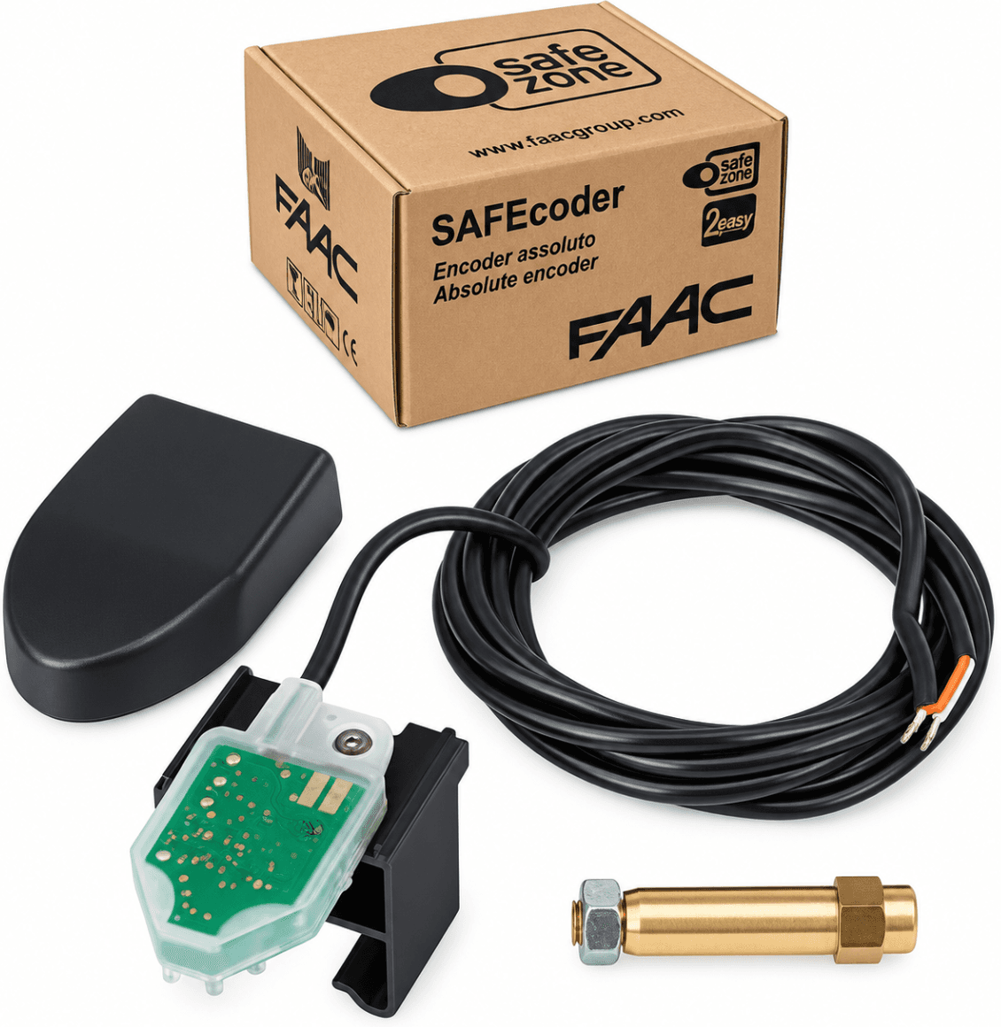 Faac Safecoder Lc Encoder Assoluto Magnetico Bus 2easy Ip66 Per Automazioni Cancelli 404047