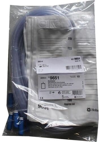 Hollister Incorporated Niederlassung Deutschland INCARE Sekretbeutel unsteril 2000 ml o.Auslass 10 St.