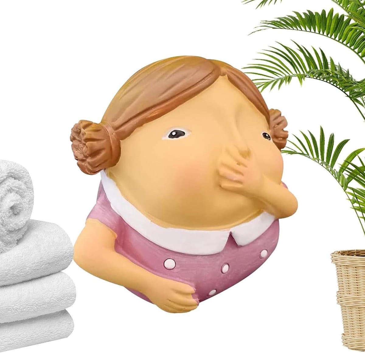 Uniek Badkamer Beeldje Meisje voor Decoratie van je Huis
