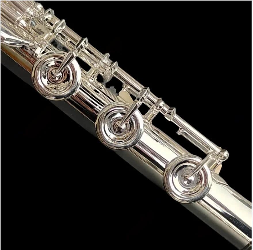 NONE Silver Flute Repair Part - Flat B Head Joint Interior Diameter 19.9mm Flute Accessories