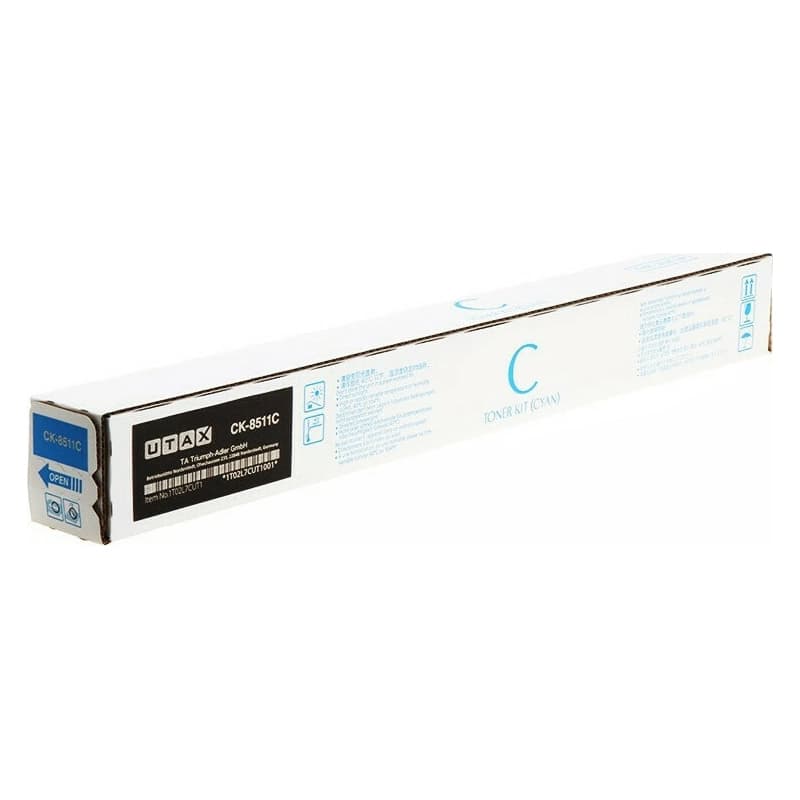 Utax CK-8511C Γνήσιο Toner Laser Εκτυπωτή Κυανό 12000 Σελίδων (1T02L7CUT0)