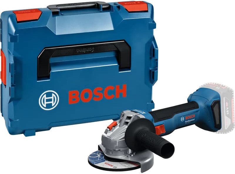 BOSCH Meuleuse Ø125mm 18V Solo L-Boxx GWS18V-8 - 06019N9001