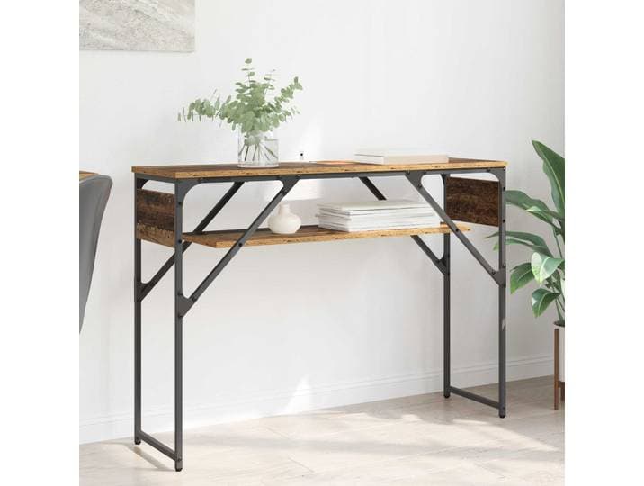 vidaXL Konsolentisch Altholz Holzwerkstoff 105x30x75cm
