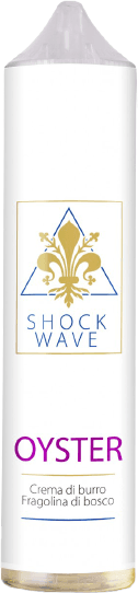 Shock Wave Oyster Liquido Shot 20ml Crema Di Burro Fragoline