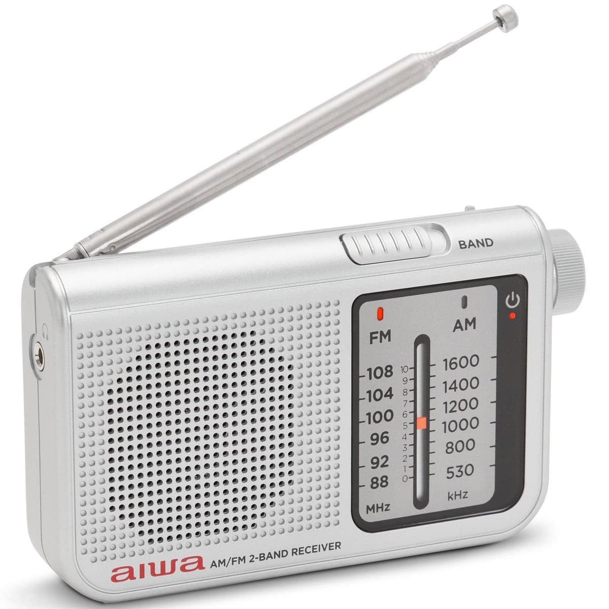 Aiwa RS-55SL Analoge Radio met AM en FM (88 - 108 MHz, 530 - 1600 kHz)