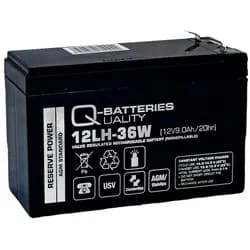 Ersatzakku für Panasonic UP-VW1245P1 12V 9Ah Hochstrom AGM Batterie