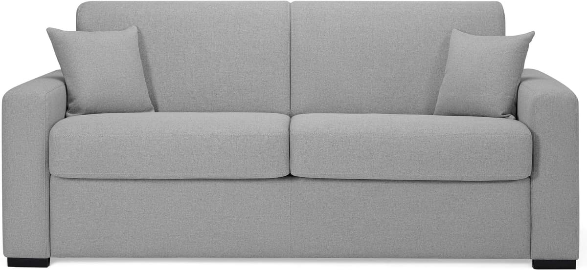 convertiblecenter VERONE - Canapé convertible 3 places - Tweed, Gris clair