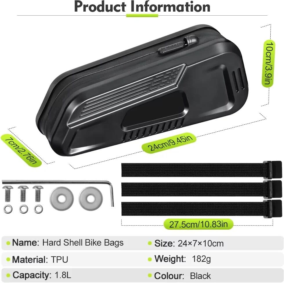 NEWBOLER Waterproof Gravel Bike Bag Bike Top Tube Bag With Screws TPU Cycling Frame Bag For Road MTB Gravel Bike