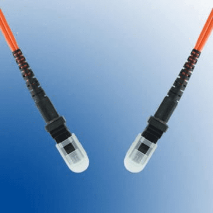 MicroConnect Optisk Fiberkabel, Mtrj-Mtrj, Multimodus, Dupleks, Om2 (Oransje), 0,5m, 1 Stykk, Sen-Fib332015-2 oransje