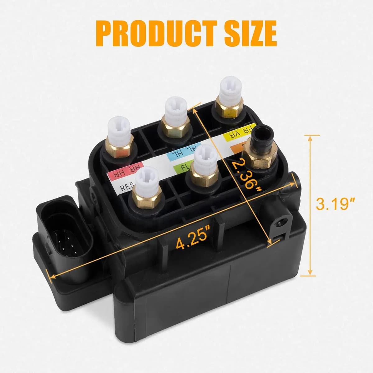 NONE Air Suspension Solenoid Valve Block For Mercedes Benz CL550 CL600 GLE350 GLE400 GLS450 GLS550 Maybach CLS400 CLS550 2123200358