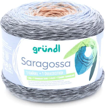 gründl Wolle Saragossa Garn-Set