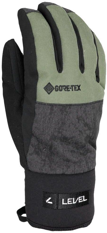 Level  - Matrix Gore-Tex Glove Olive Green - 9 - Gant de ski