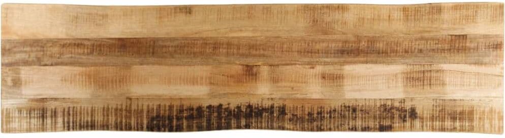 vidaXL Dessus de table bord vivant 160x40x3,8 cm bois de manguier brut