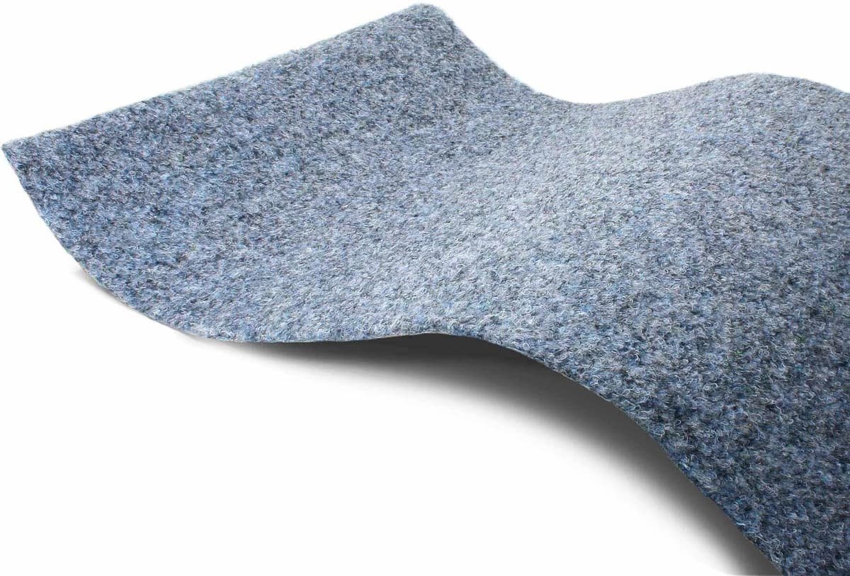 Kunstrasen "GREEN, Gesamthöhe 7,5 mm, Made in Netherlands", blau (graublau), B:200cm L:400cm, Polypropylen (PP), PRIMAFLOR-IDEEN IN TEXTIL, Teppiche, Kunstrasen, Rasenteppich, graublau, mit Drainage-Noppen, strapazierfähig graublau B : 200cm 1 Stk., L: 40