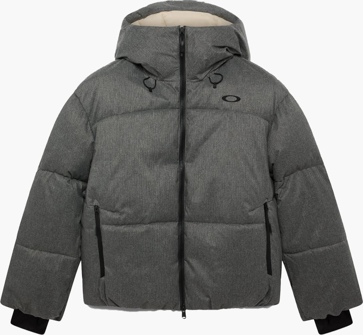OAKLEY W  ICICLE CROPPED JACKET CEMENT MELANGE