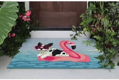 Lush Decor Frontporch Sit Stay Vacay Indoor/Outdoor Area Rug