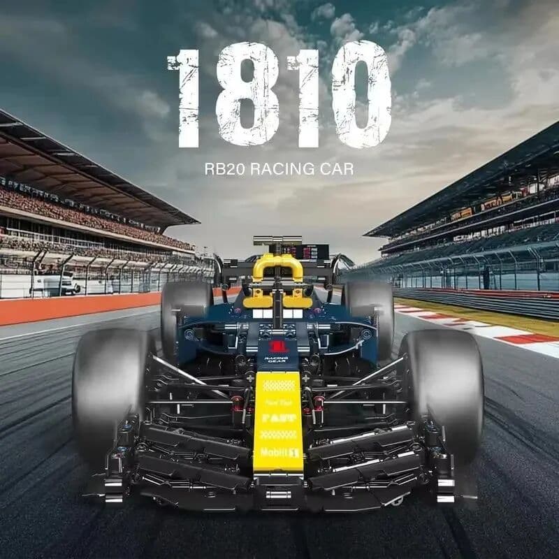 NONE Mould King 13207 MOC Building Bricks Kits RB20 Sports Car Educational Toys 1810PCS Construction Set for Adults Boys Gifts