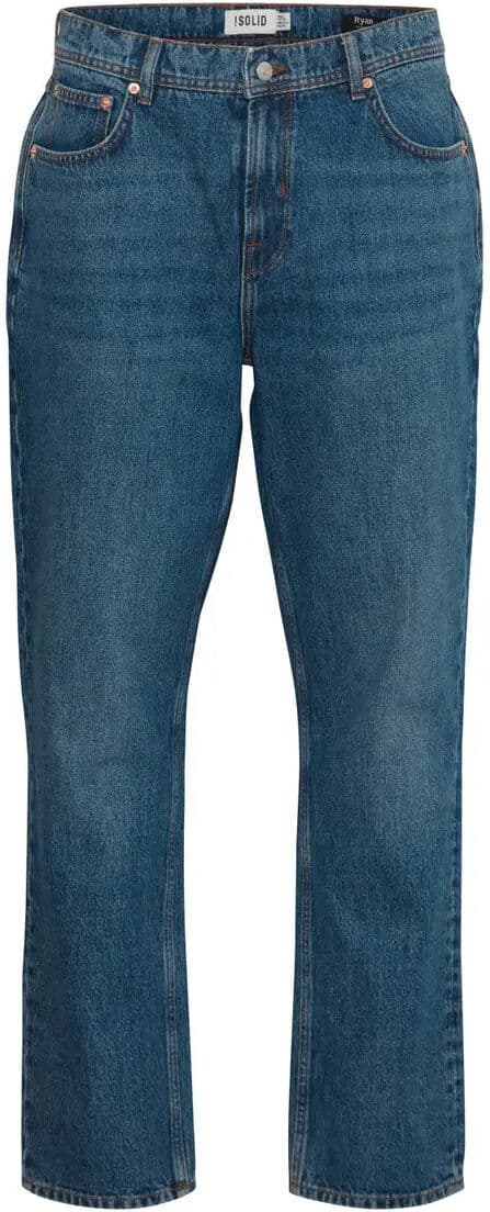 Solid Miko Ryan Jeans Regular Fit, Middle Vintage Blue Denim / 33/32l