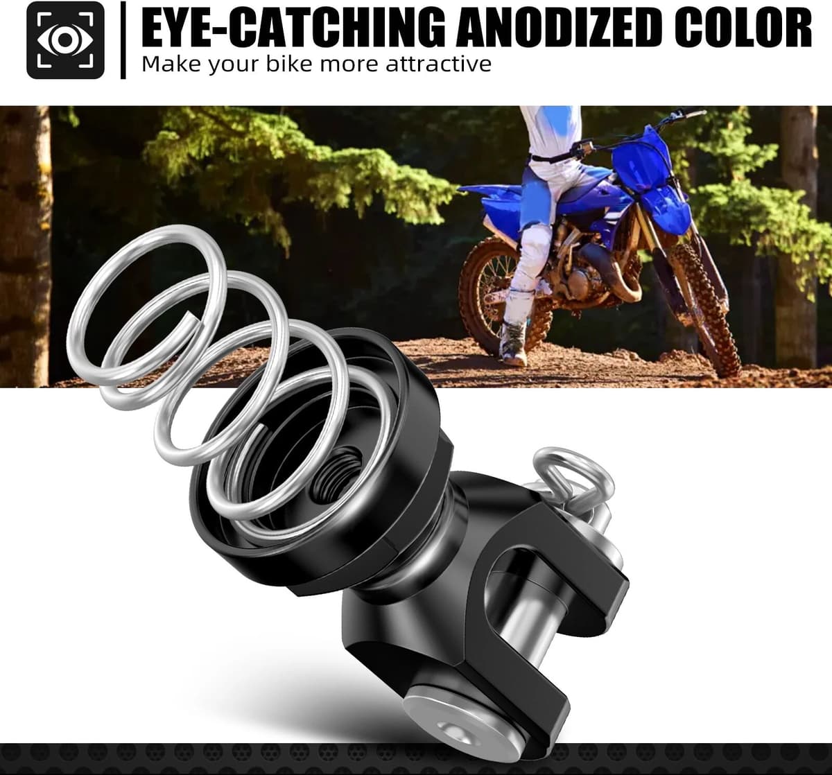 NICECNC Motorcycle Rear Brake Return Spring Kit For Yamaha WR250F WR450F YZ125 YZ125X YZ250 YZ250F YZ450F YZ250X WRF YZF 250 450 YZ 250