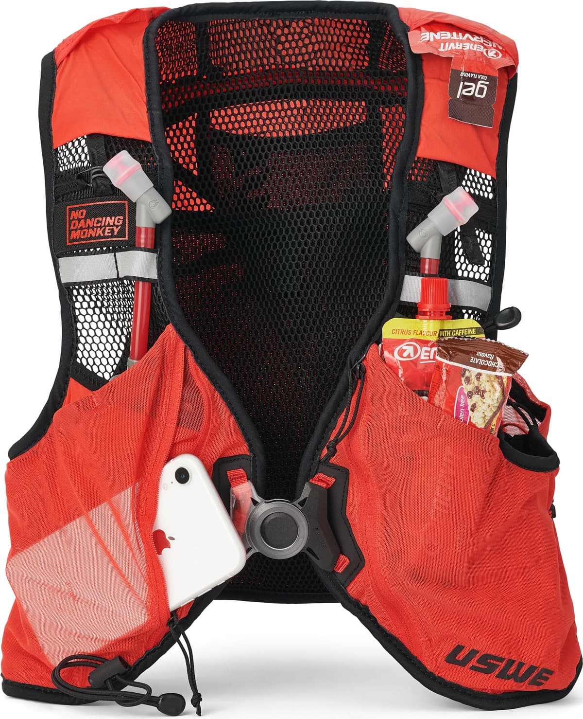 USWE Pace 14L Trail Running Vest Red/black M