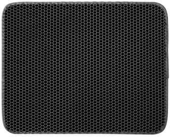 Inspired Living PawClean Double Layer Cat Litter Mat Waterproof Litter Trapping Pad For Cleaner Floors black 1 45x60cm