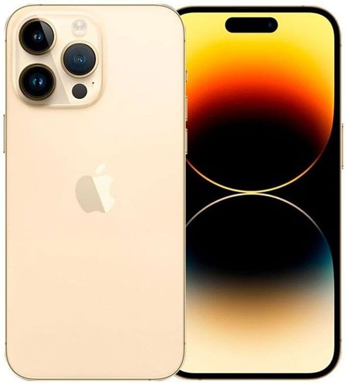 Apple iPhone 14 Pro 128 GB Recondicionado - Muito Bom - Dourado - Desbloqueado