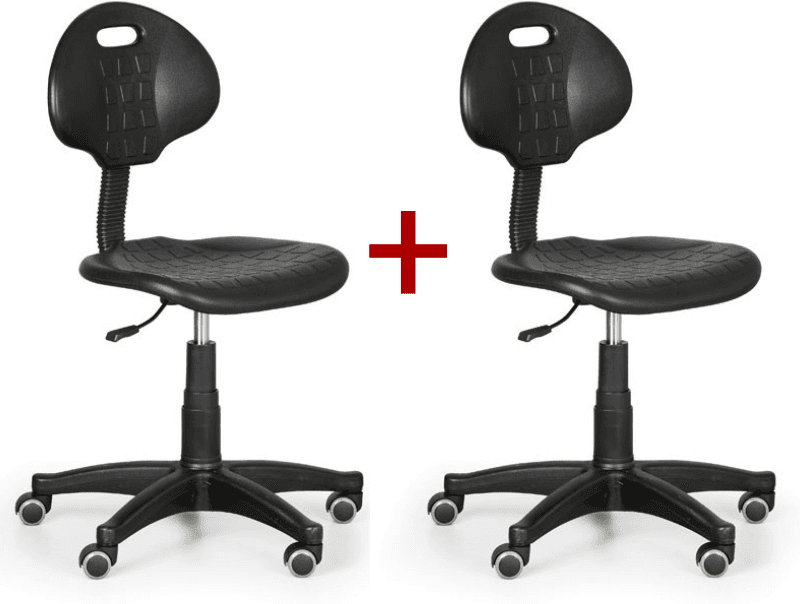 B2B Partner Krzesło robocze PUR 1+1 GRATIS