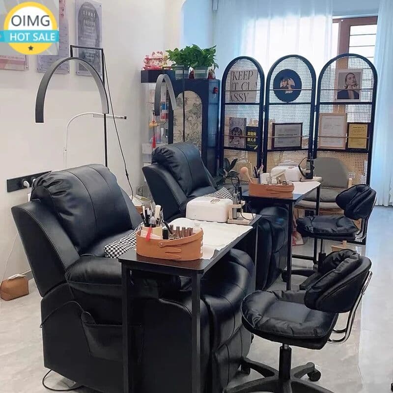 NONE Professional Beauty Nail Table Drawers Design Equipment Manicurist Tables Luxury Display Mesa De Manicure Salon Home Furnishings