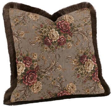 Artwood Florienne kuddfodral fransar taupe