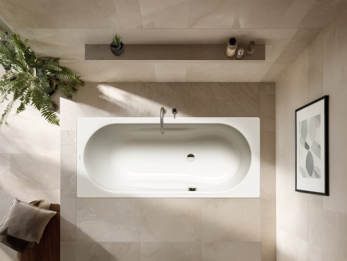 Kaldewei Badewanne VAIO SET Modell 956, 1600x700 mm, bahamabeige, Perl-Effekt, 233623003030 233623003030